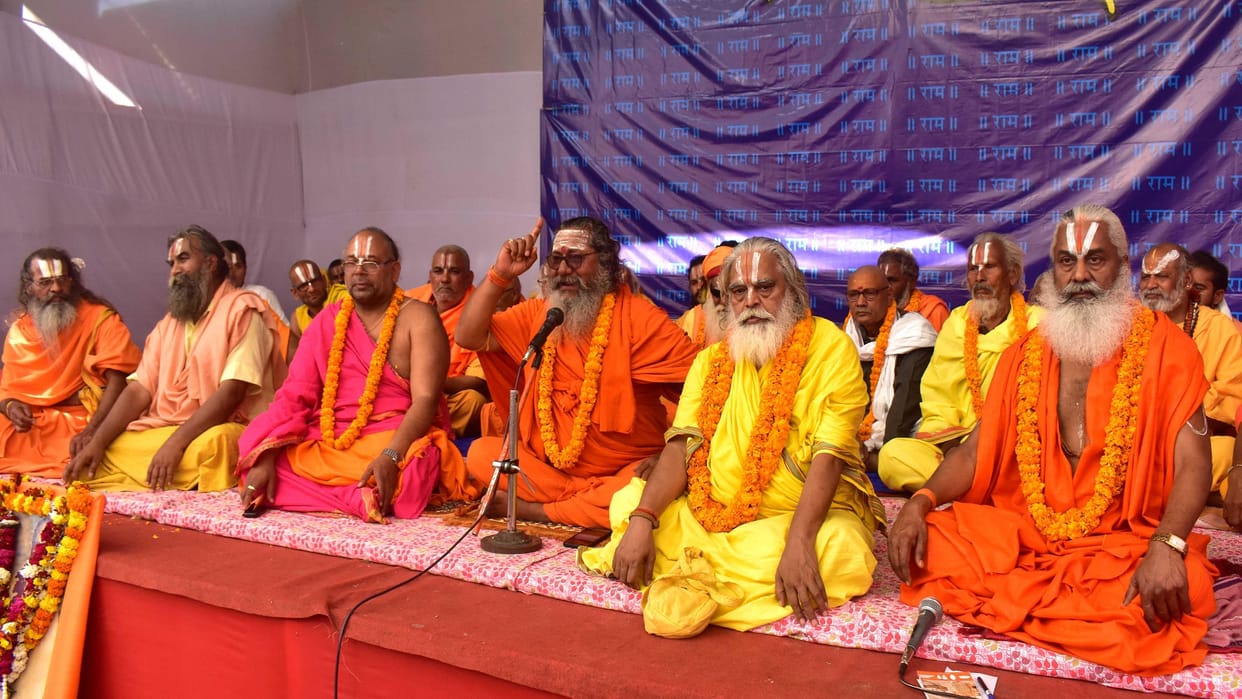 Issue of Ganga purification raised in Sant Sammelan, discussion on population control