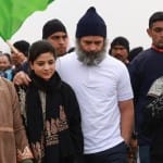 भारत जोड़ो यात्रा में राहुल गांधी