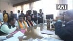 नामांकन करते त्रिपुरा के सीएम माणिक साहा