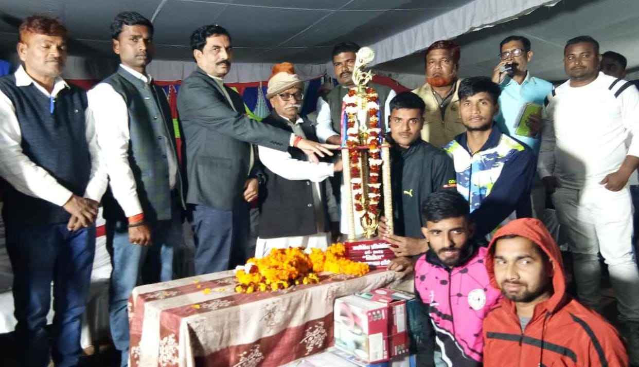 Samastipur's team became champion in volleyball