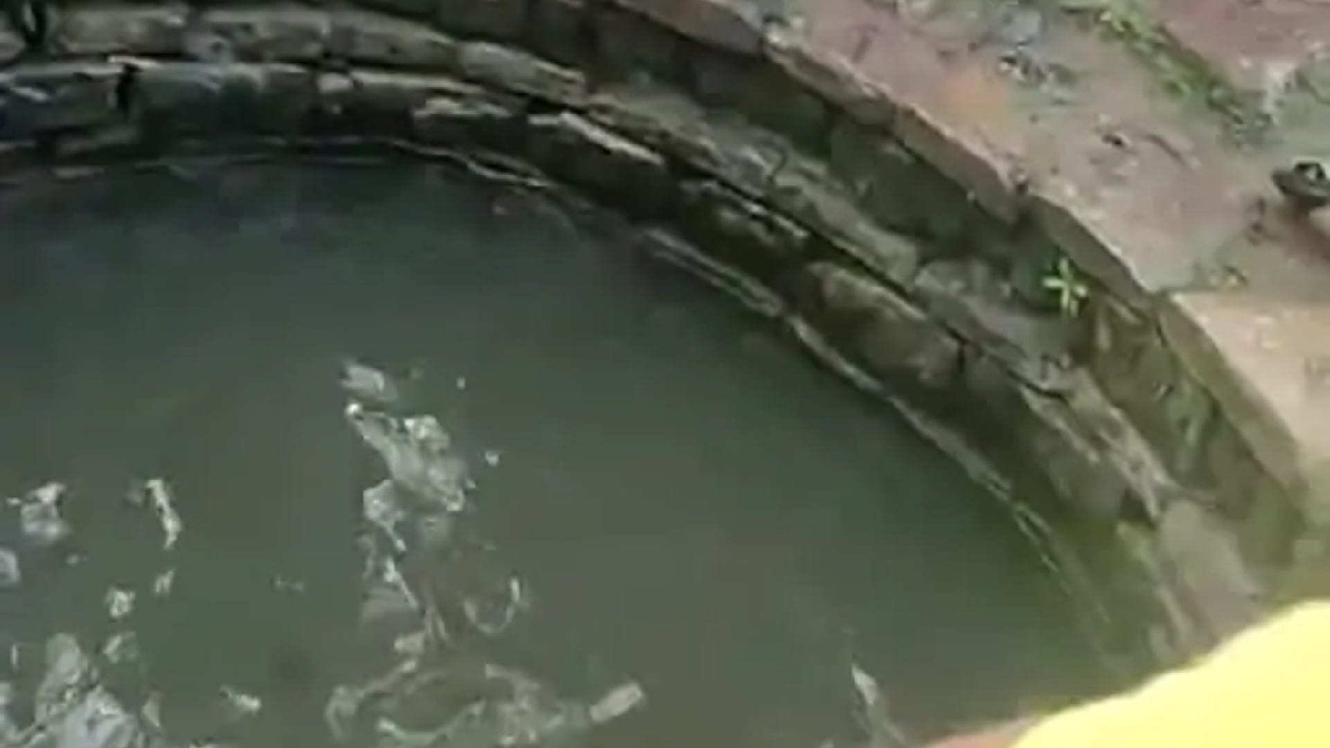 बिना मुंडेर के कुएं में गिरने से मासूम भाई-बहन की मौत हो गई।