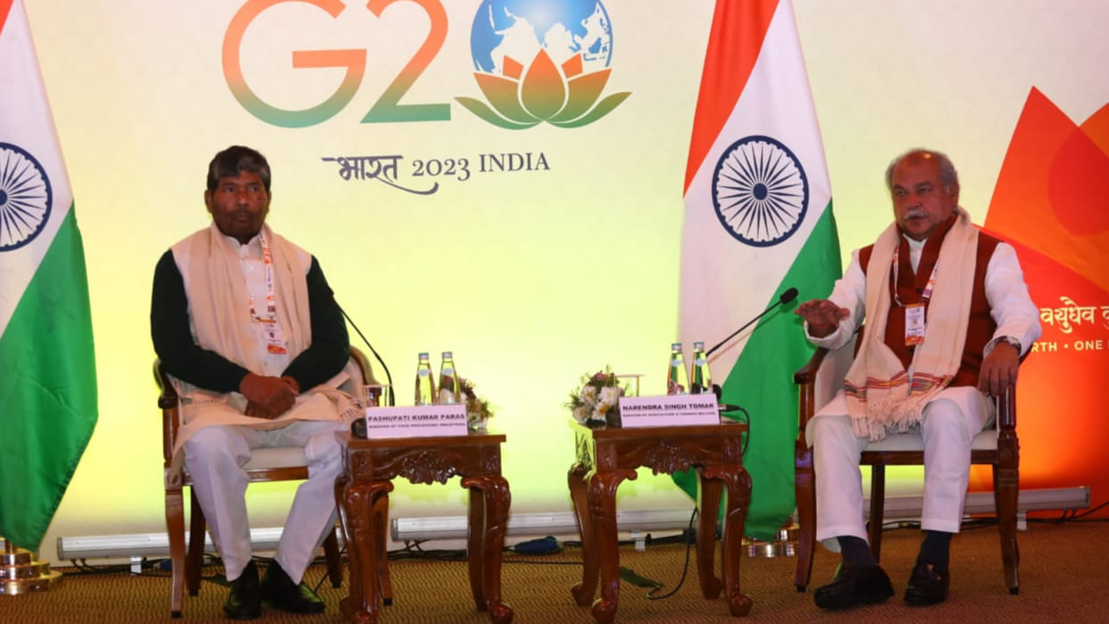 G-20 meeting begins in Chandigarh, Minister of Agriculture and Industry arrives