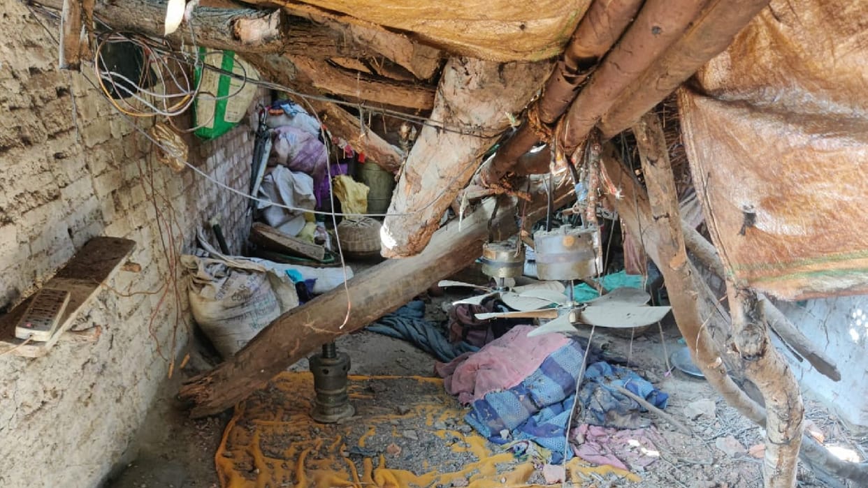 Chhatarpur: The roof of a house collapsed, three-year-old child died