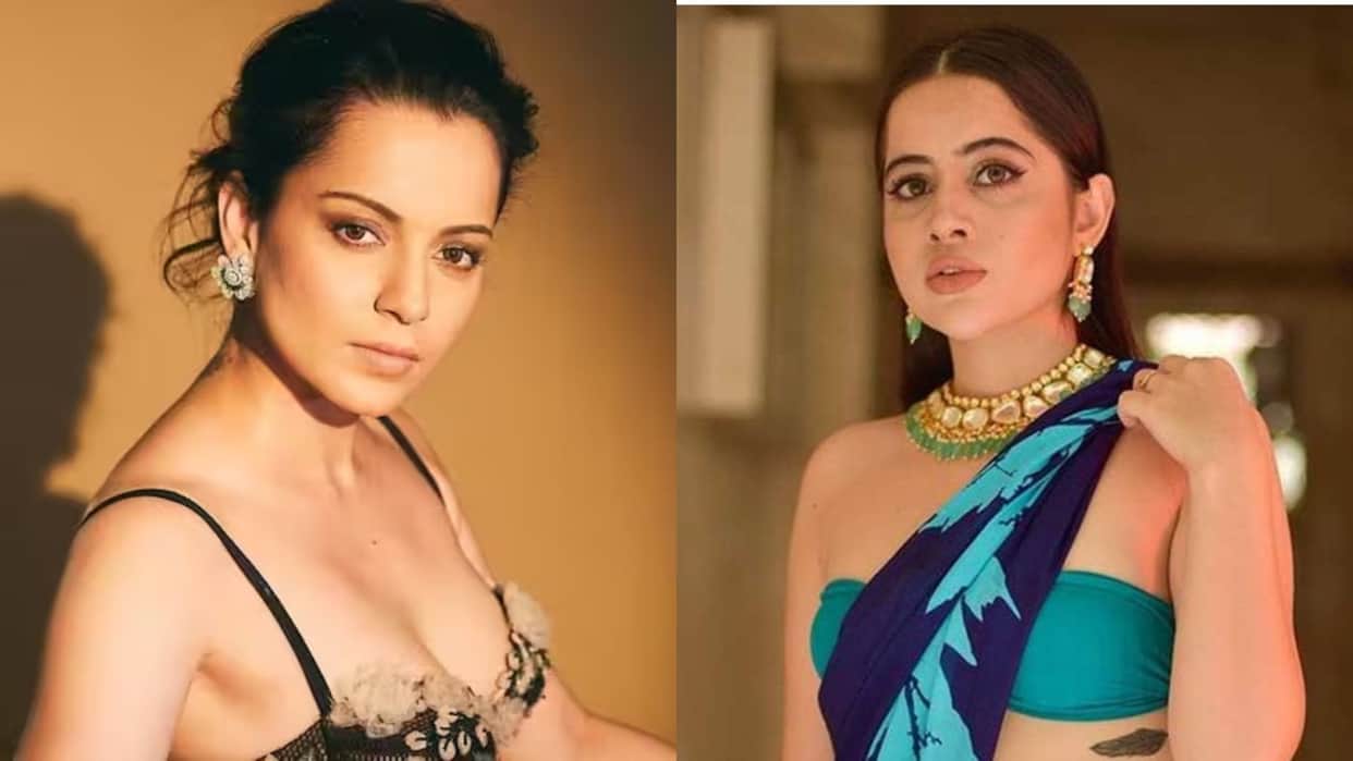 Kangana ranaut and urfi javed twitter war over pathaan khans of bollywood and hindu muslim