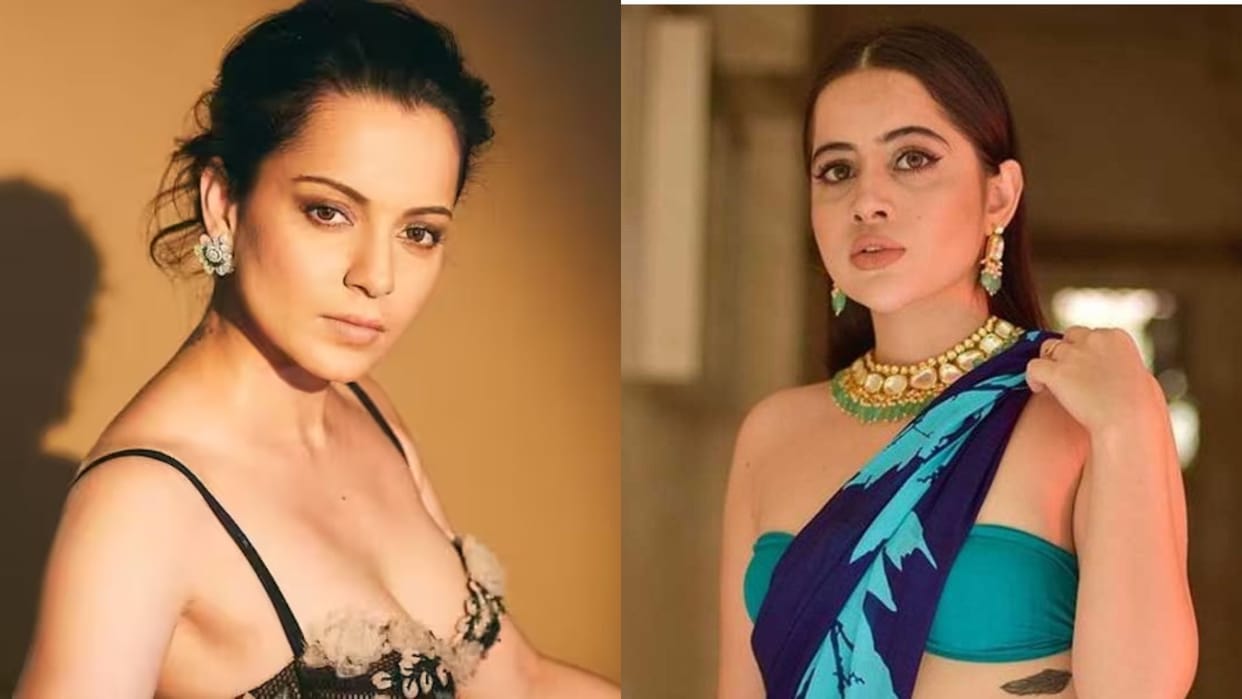 Kangana ranaut and urfi javed twitter war over pathaan khans of bollywood and hindu muslim