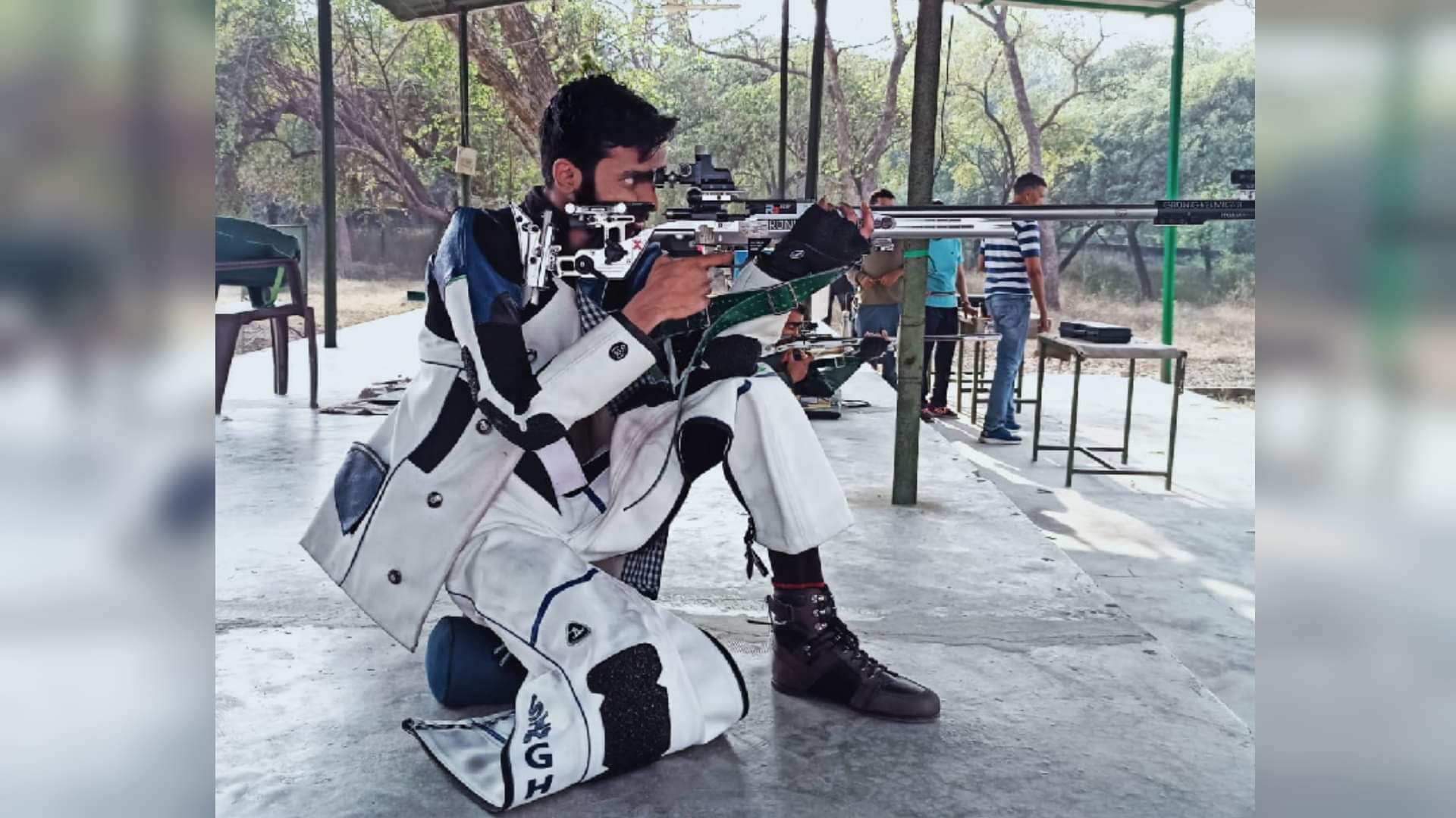 Two generations of family shine in shooting with same pistol and rifle