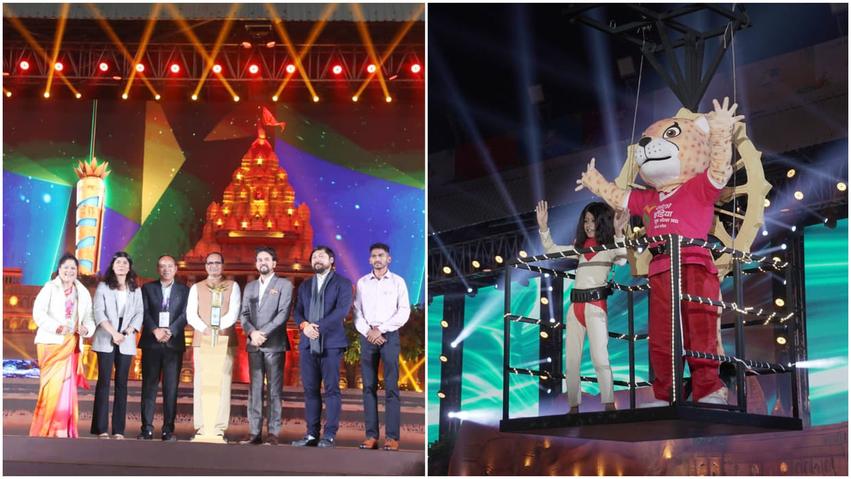 Khelo India Youth Games: Colorful start of Khelo India Youth Games, six thousand players will shine