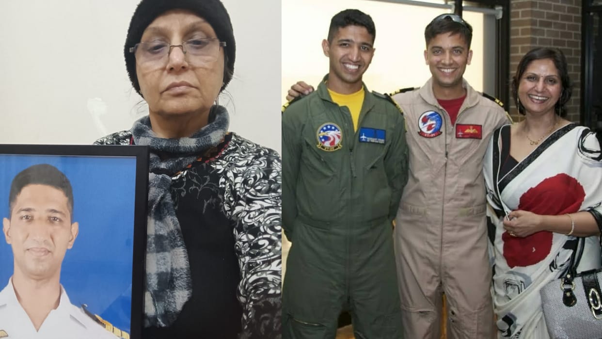 Indian Navy Commander Nishant Singh gets Navy Medal posthumously mother gets emotional Uttarakhand News