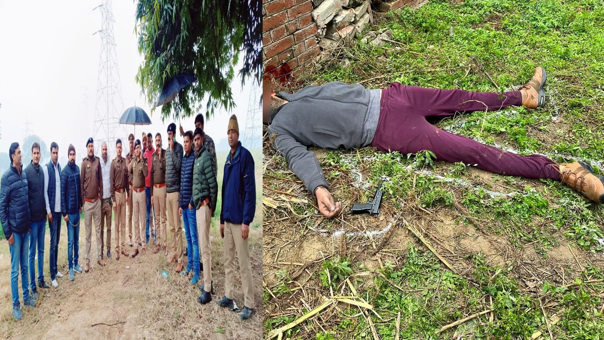 Gangster Manoj bhati Encounter two decades of terror many henious crimes charge against him