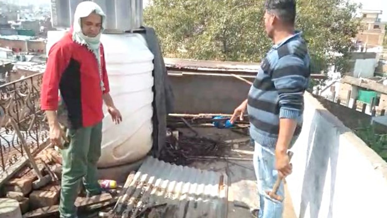 MP News Bulldozer demolished the house of Arshad alias Babba who created terror in Bhopal