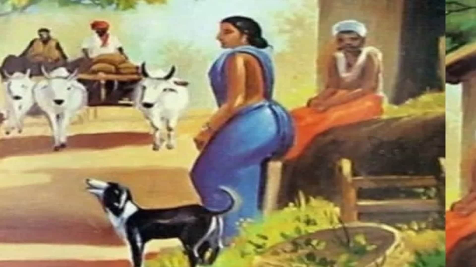 Optical Illusion: Only a champion can find a cat in the painting in 8 seconds. Can you? brain teaser picture p