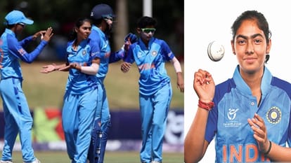 cricket t20 womens world cup parshvi shows talent in 16 years of age took 11 wicket in tournamentfamily proud