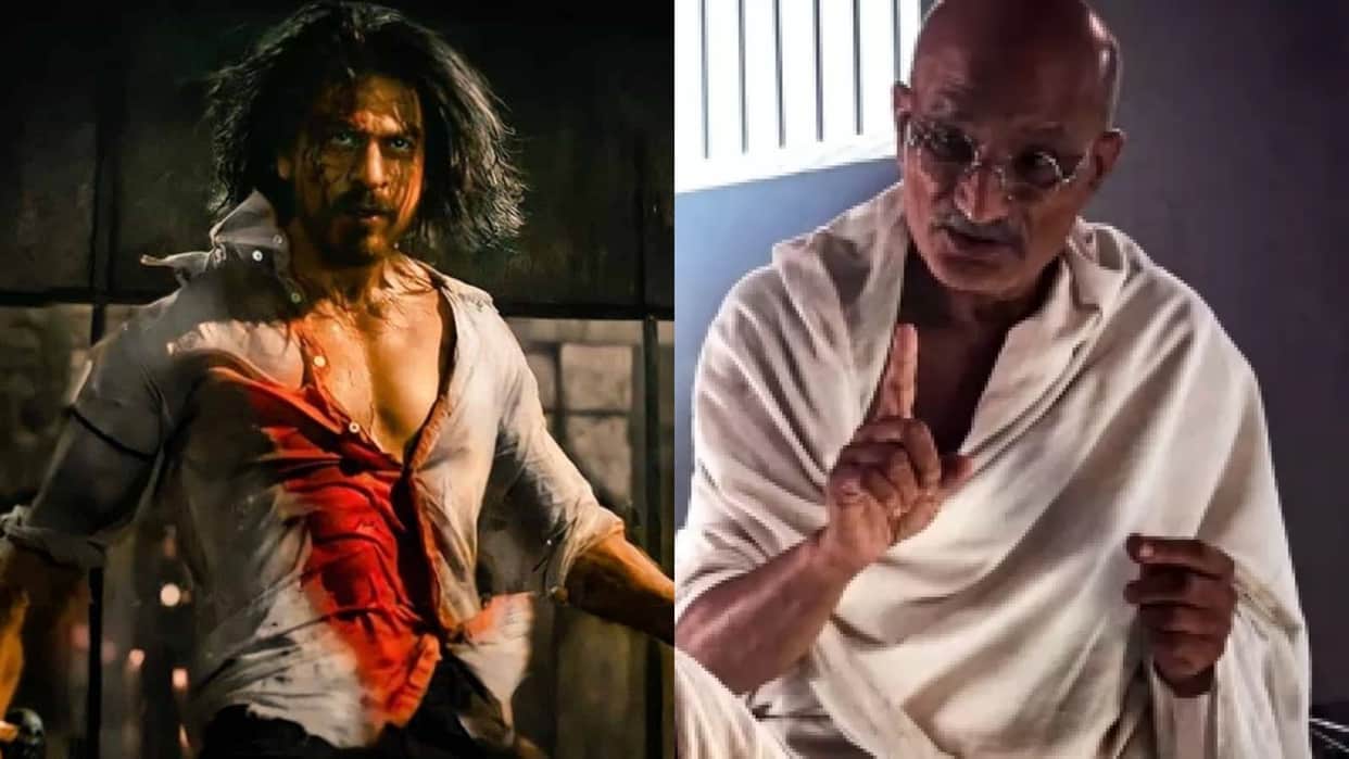 Box Office Report Shahrukh Khan deepika padukone Pathaan day 5 varisu thinivu Gandhi Godse ek yudh collection