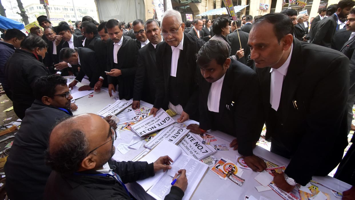High Court Bar Association: Ashok Singh on the post of President and Nitin Sharma on the post of General Secre