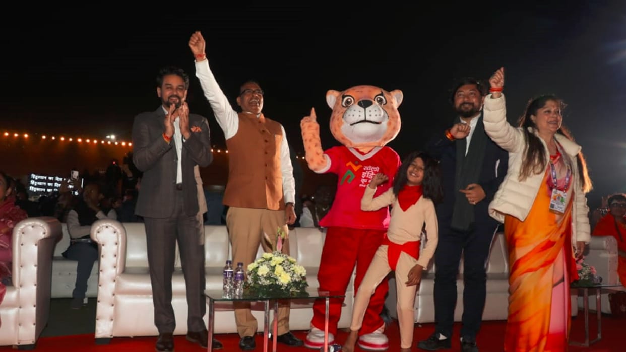 Khelo India Youth Game: Chief Minister Shivraj Singh launched the Khelo India Youth Games