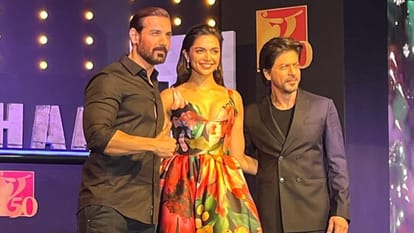 Pathaan Shah rukh Khan Deepika Padukone John Abraham Siddharth Anand Press Conference