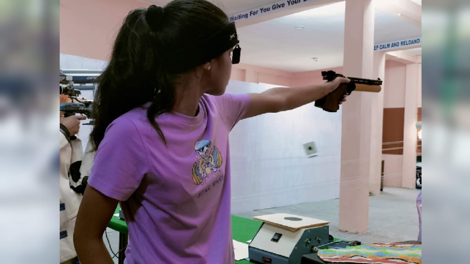Two generations of family shine in shooting with same pistol and rifle