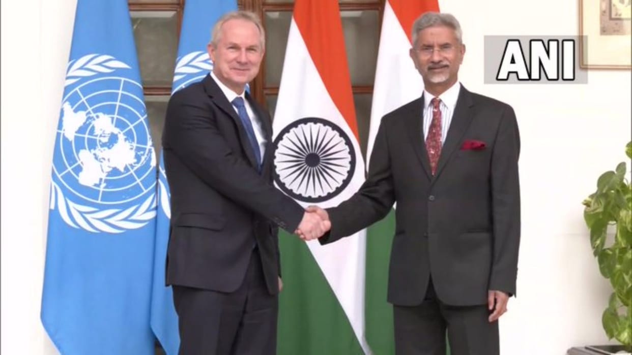 India leadership on global challenges exemplary, said- UNGA President Csaba Korosi