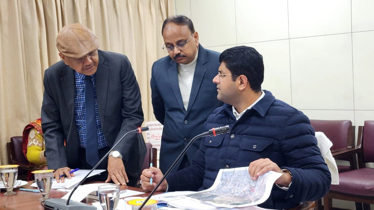 Air India is preparing to invest Rs 3500 crore in Haryana Said Dushyant Chautala