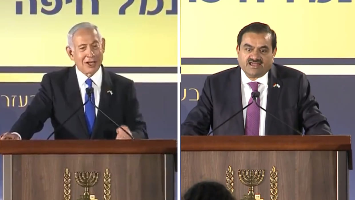 Israeli PM Netanyahu describes Haifa port deal with Adani Group as enormous milestone