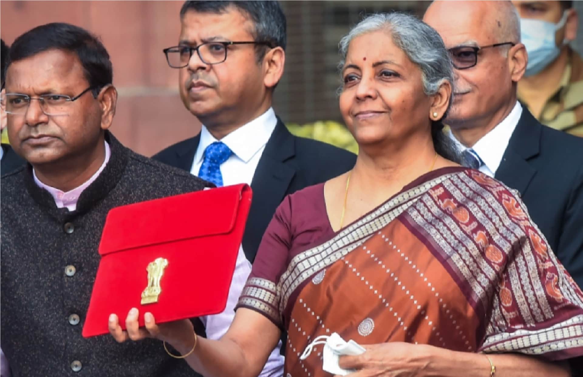 budget 2024 finance minister nirmala sitharaman saree look on budget day