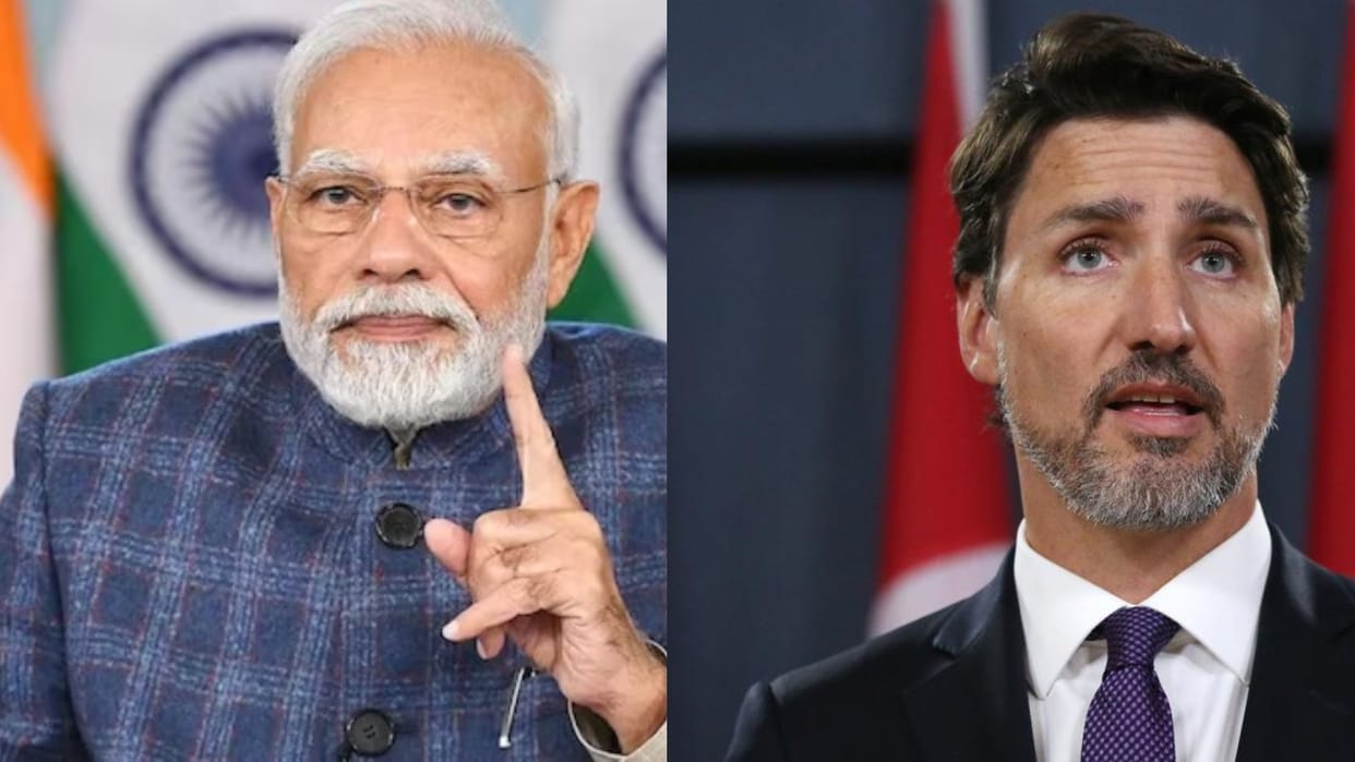 canada famous hindu temple defaced vandalize anti india graffiti pro khalistan indian government
