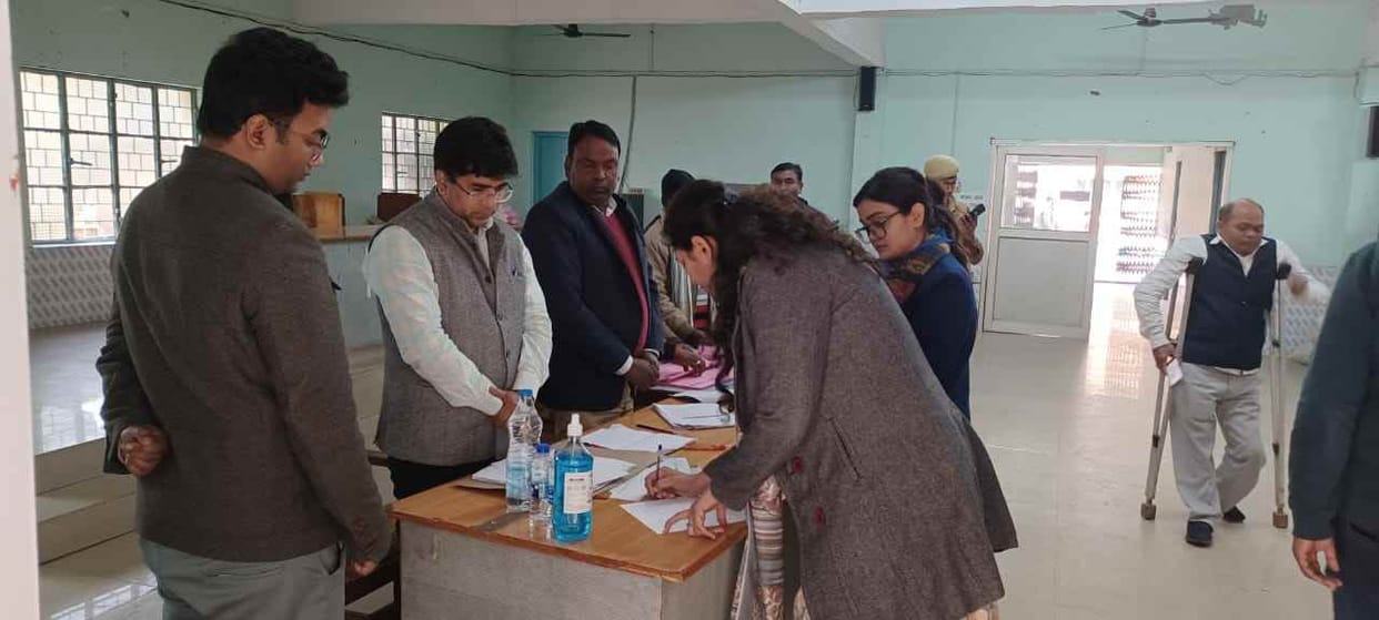 Graduate MLC election: 45.57 percent voting in the district
