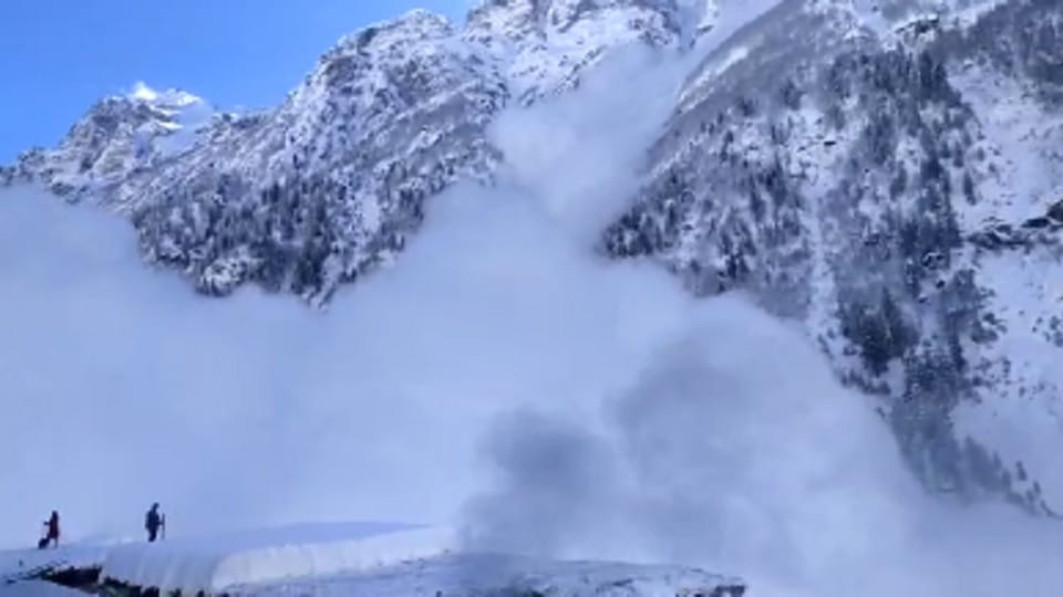 Avalanche created panic in Kishtwar Jammu-Kashmir