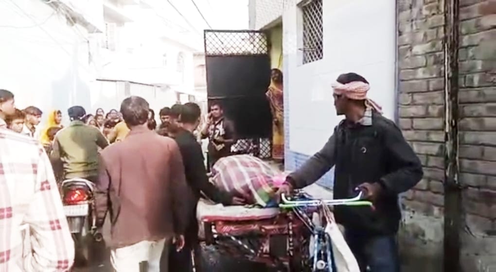 System's dead body on cart in Bihar: In 20 hours the dead body from Pokhar roamed 2 km on cart in Begusarai