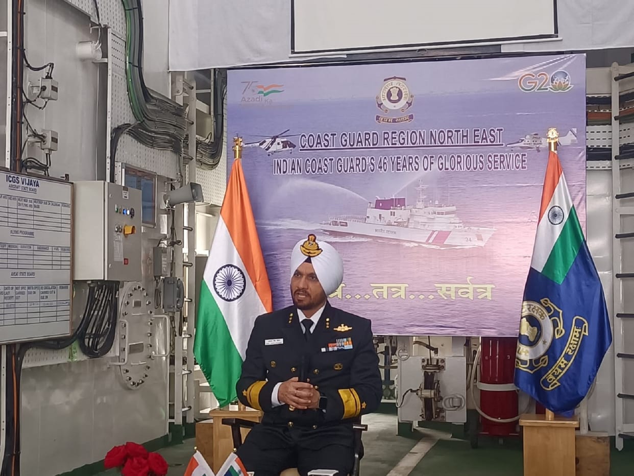 West Bengal: IG Coast Guard said - We are proud of our motto, no one died in two years