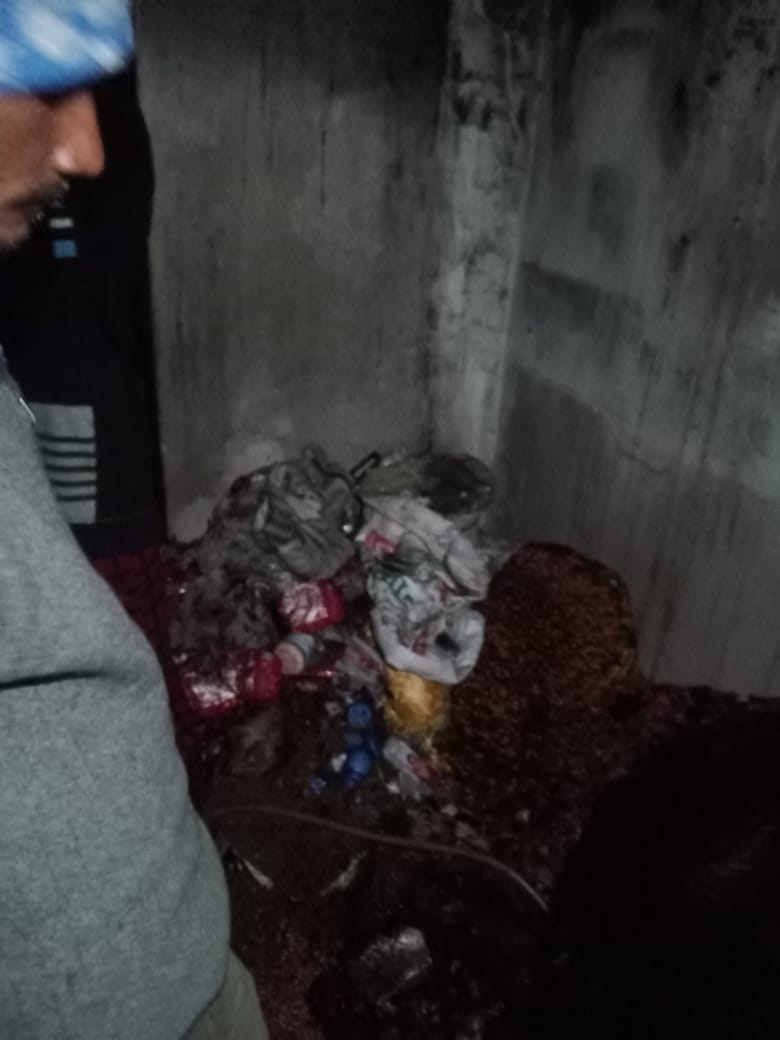 Fierce fire in grocery store, loss of more than 10 lakhs, many fire engines present on the spot