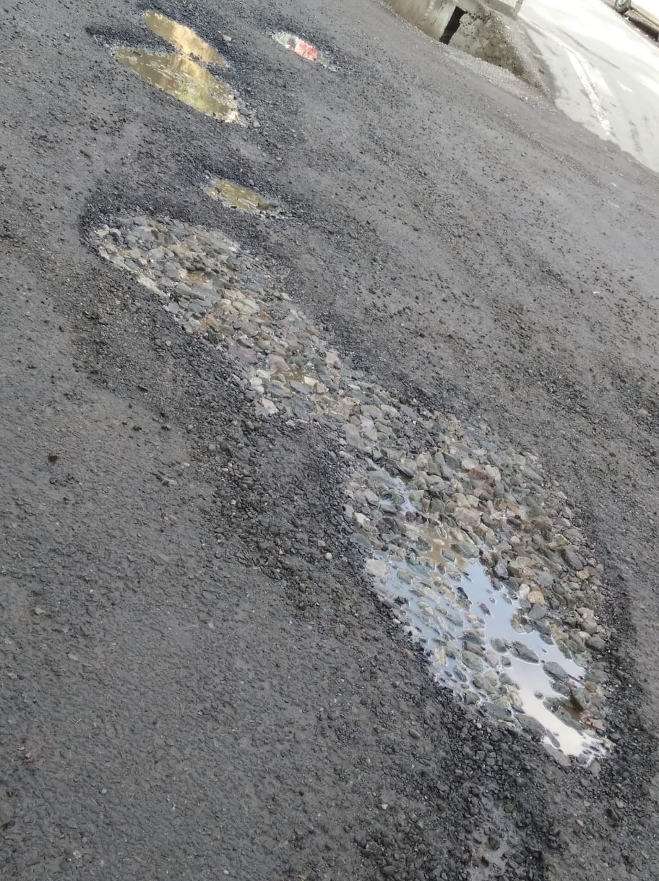 Waterlogging in the pits became a problem for the people