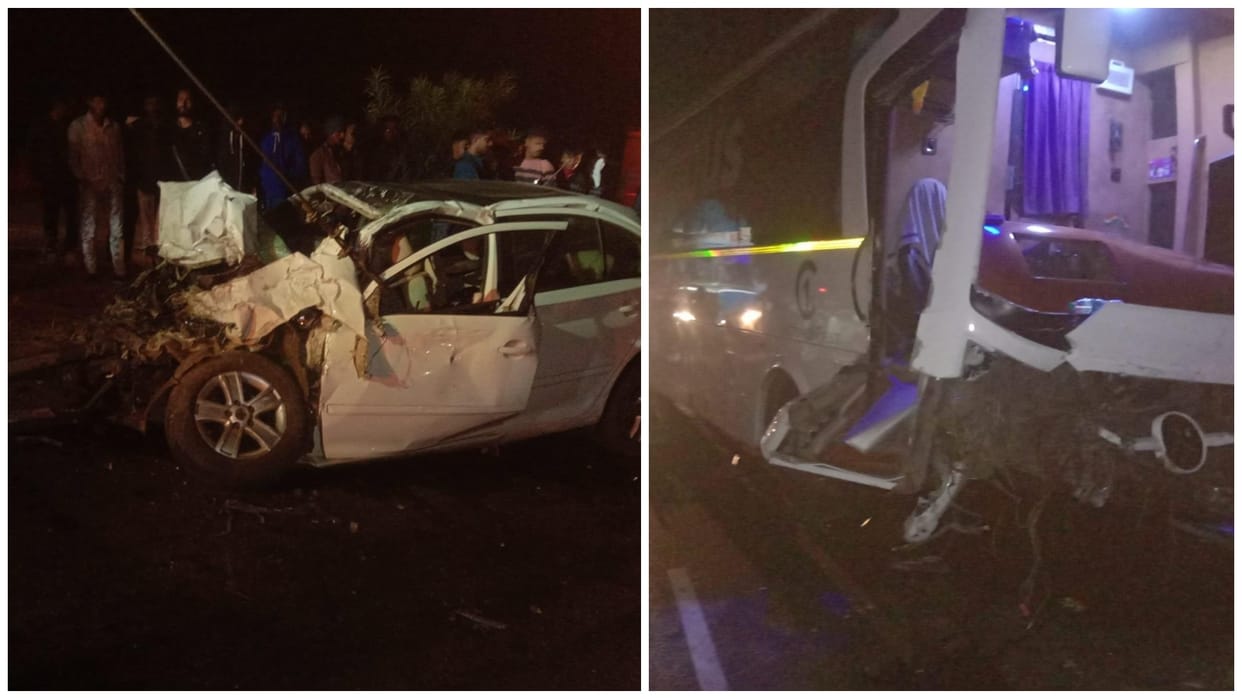 Maharashtra Accident at Mumbai Ahmedabad Highway in Palghar several dead and injured news in hindi