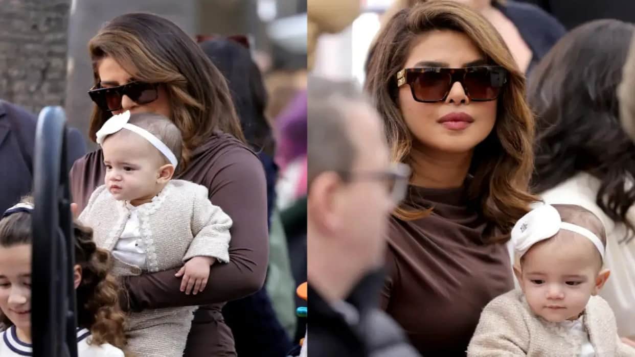 Priyanka Chopra reveals daughter Malti Marie face for first time at Nick Jonas event  see photos here