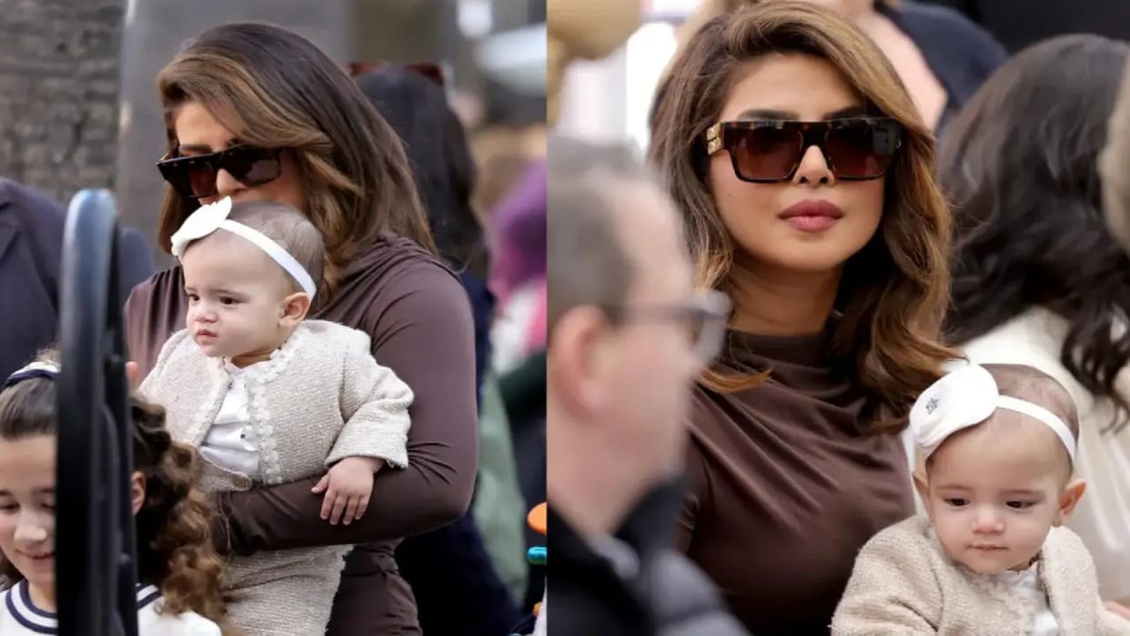 Priyanka Chopra reveals daughter Malti Marie face for first time at Nick Jonas event  see photos here