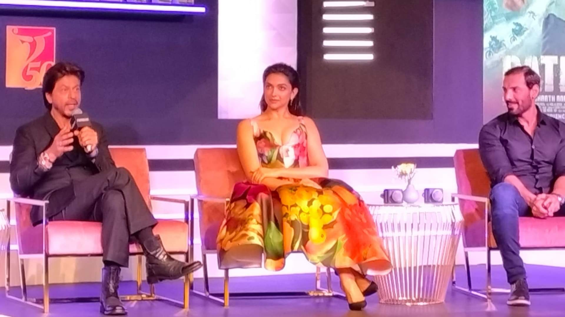 Pathaan Press conference shahrukh khan Deepika Padukone John Abraham spoke everything about film