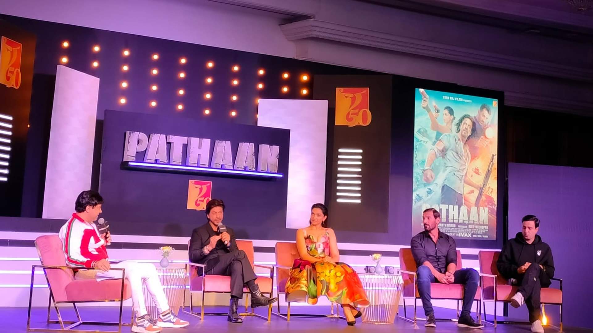 Pathaan Press conference shahrukh khan Deepika Padukone John Abraham spoke everything about film