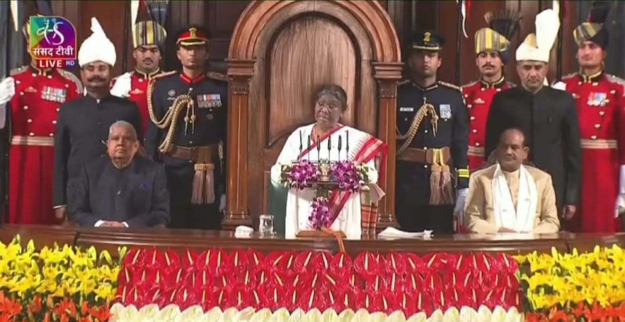 Left Wing Extremism: President said, Naxalite violence limited to 191 police stations in 46 districts