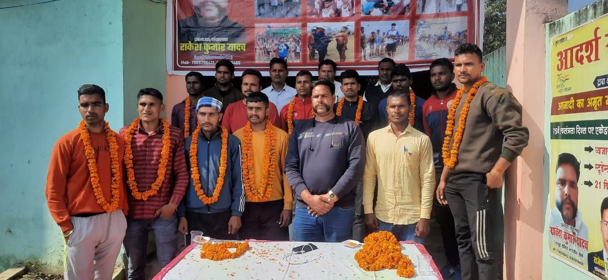 The youth who became Agniveer were honored