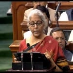 केंद्रीय वित्त मंत्री निर्मला सीतारमण।