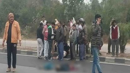 Kanpur: महाराजपुर हाईवे पर सेल टैक्स टीम की लापरवाही से ट्रक ने ली छात्र की जान, साथी घायल मौके पर लगी भीड़