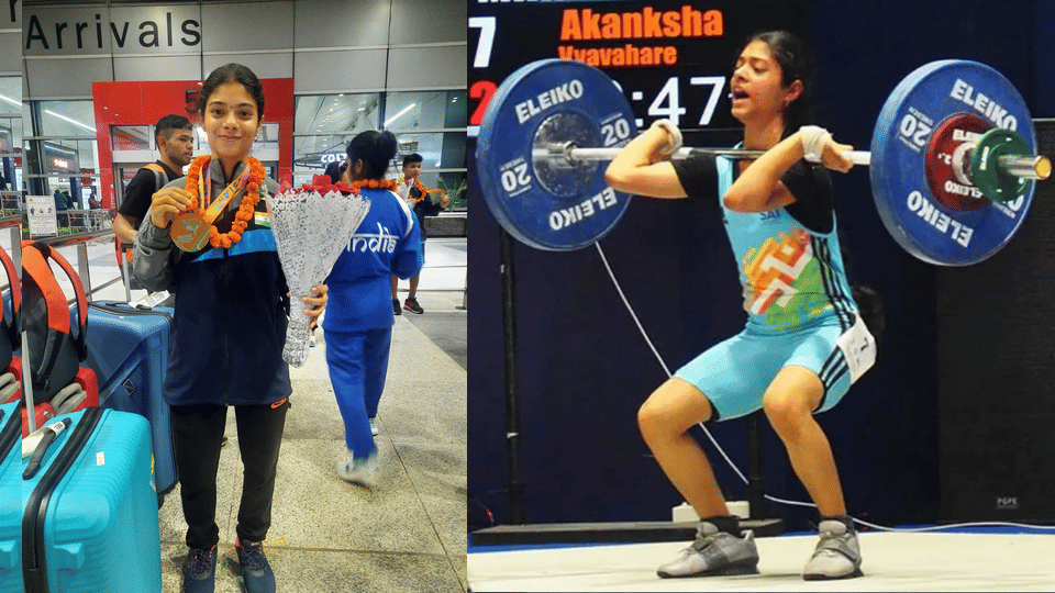 khelo india indore weightlifter akanksha vyavahare story