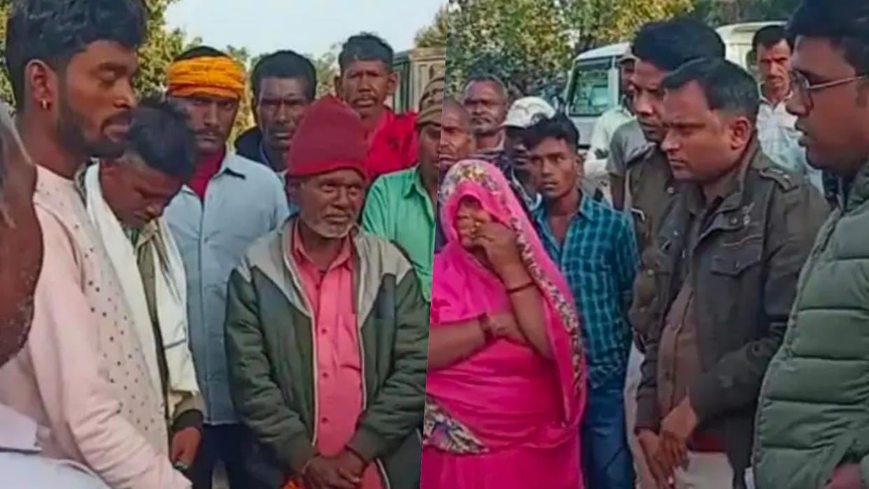 Management sent back villagers who came to occupy the displaced village of Bandhavgarh Tiger Reserve Umaria