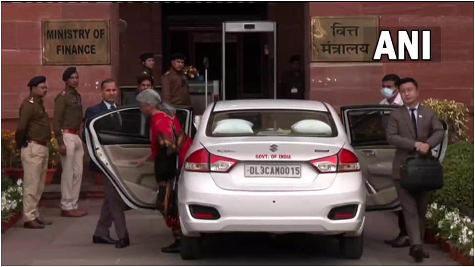 Union Budget 2023:  Finance Minister Nirmala Sitharaman in pictures before presenting the budget