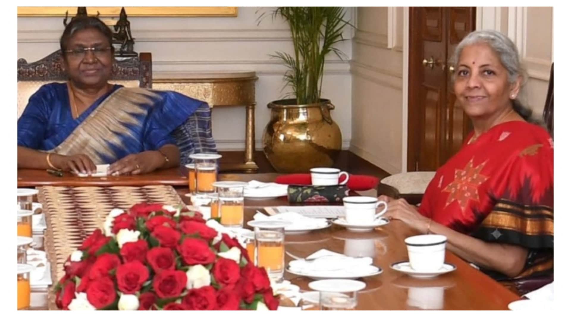 Budget 2023: Finance minister nirmala sitharaman wear Pure Sambalpuri silk saree