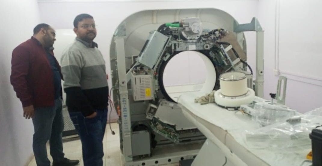 city scan and xray machine are not working