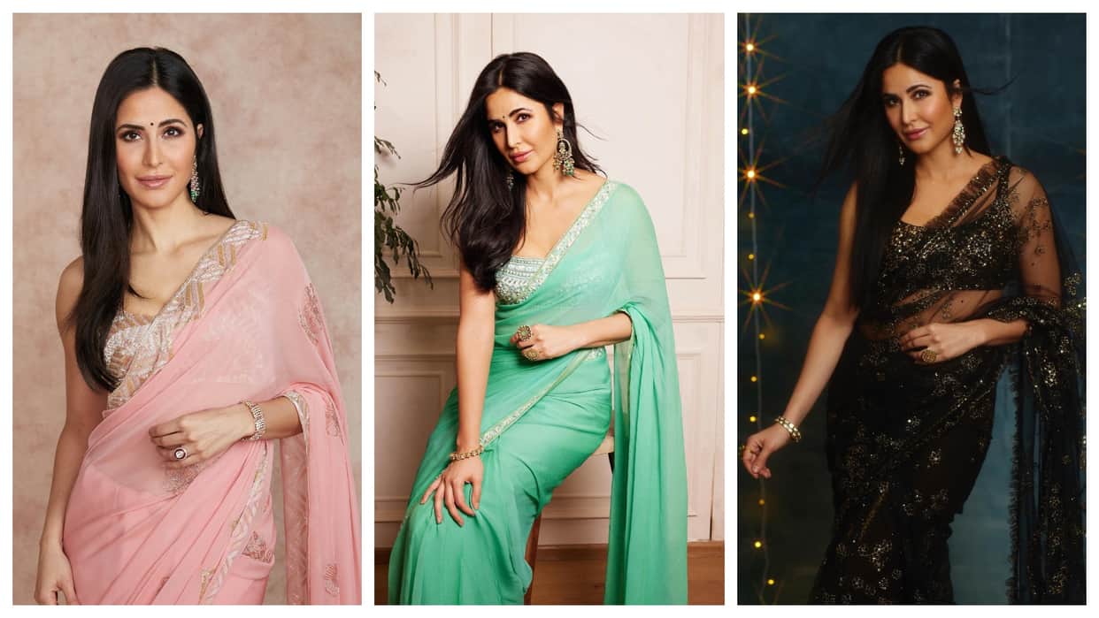 Katrina Kaif Stunning Saree Looks See Photos