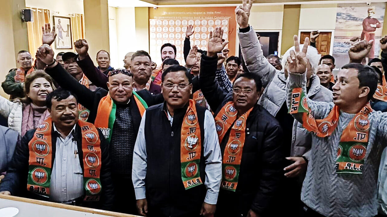 election 2023 meghalaya nagaland tripura polls updatest Martin Danggo joins BJP