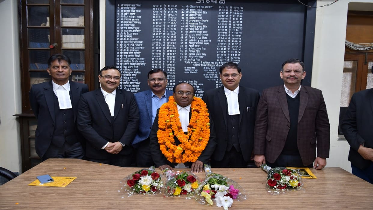 Panchu Ram Maurya takes over as Bar Council President