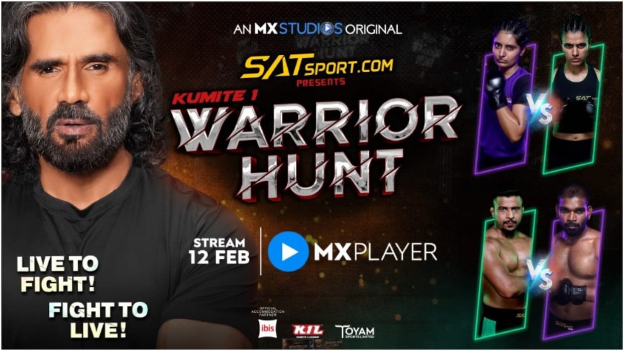 MX Player drops the trailer of Indias first MMA reality show Kumite 1 Warrior Hunt hosted by Suniel Shetty